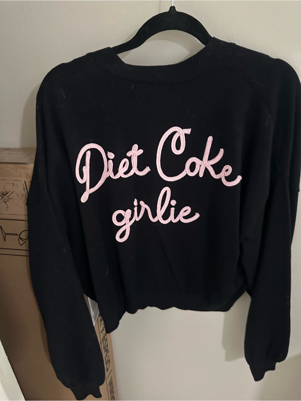 Diet Coke cardigan size large